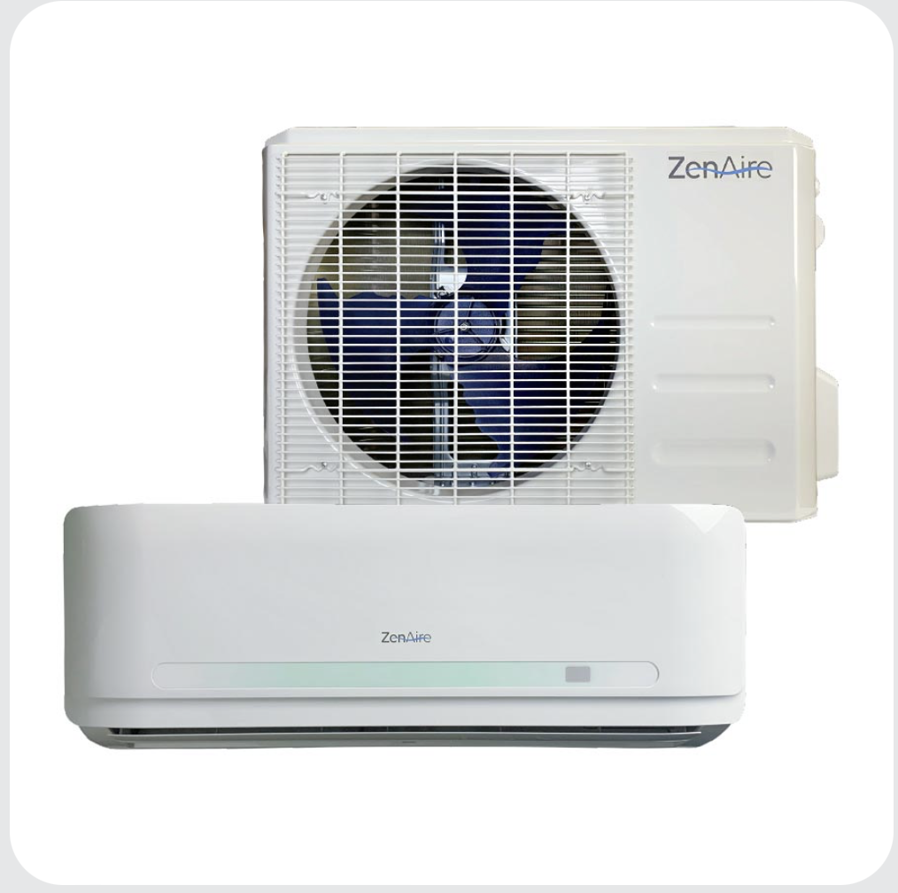 Aire Acondicionado Zen Aire 12000 BTU R410 SEER 13 ON/OFF