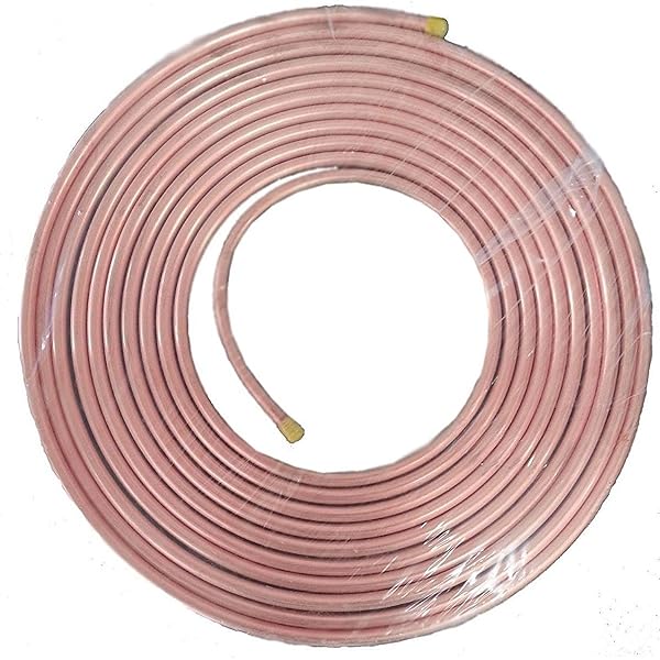 Rollo Tubo Cobre Flexible de 3/8" x 50ft