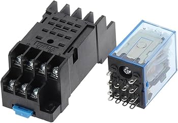 [1701560] RELAY CON BASE 12AMP 110V MARS 43054